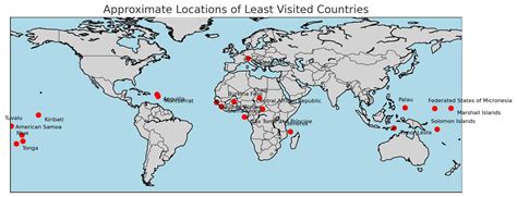 Least Touristy Countries In The World