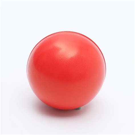 Anti Stress Pu Foam Plain Color Squeeze Reliever Ball Toy R