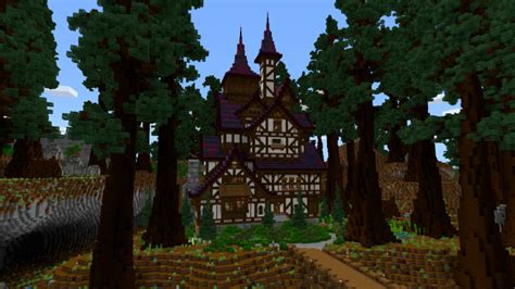 Minecraft Medieval Mansion