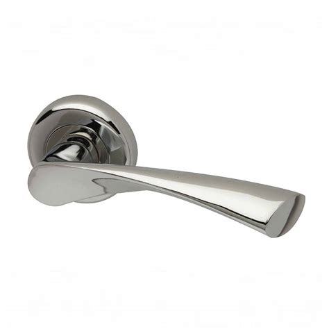 Intelligent Hardware Zeta Developer Lever On Rose In Polished Chrome