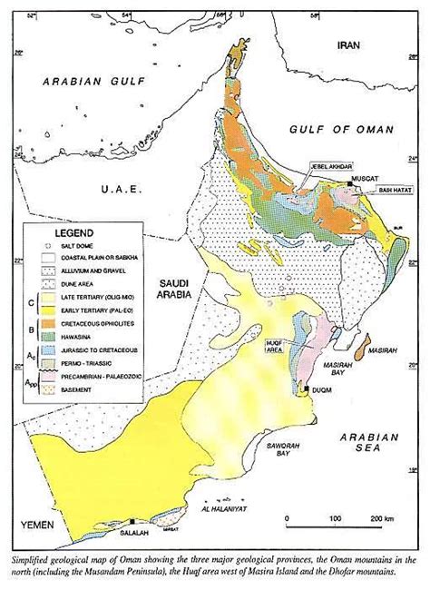 Geology Of Oman