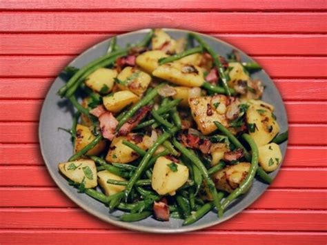 Salade De Pomme De Terre Haricots Lardons Super Grande Boucherie