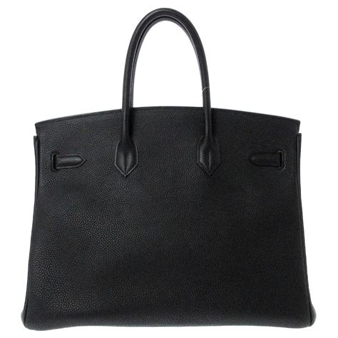 Herm S Hermes Birkin Handtasche In Schwarz Leder Ref Joli