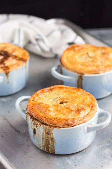 Leftover Beef And Mushroom Stew Pot Pies