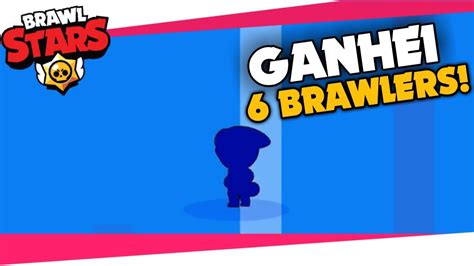 ABRI 60 CAIXAS BRAWL E GANHEI 6 BRAWLERS CONSEGUI OS LENDÁRIOS