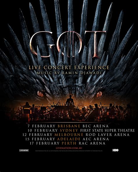 Game of Thrones concert | Eventalaide