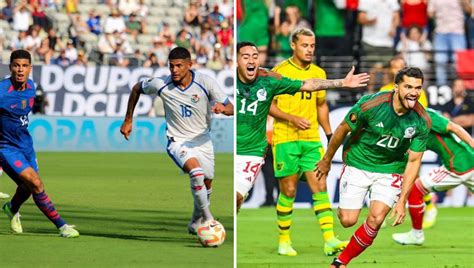 Panamá Vs México Así Se Jugará La Final Copa Oro 2023