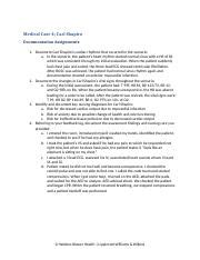 Carl Shapiro Documentation Assignments Docx Medical Case Carl