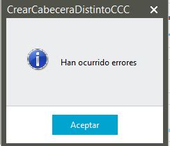 ERROR AL GENERAR CERTIFICADO DE EMPRESA Laboral Sage 200 España