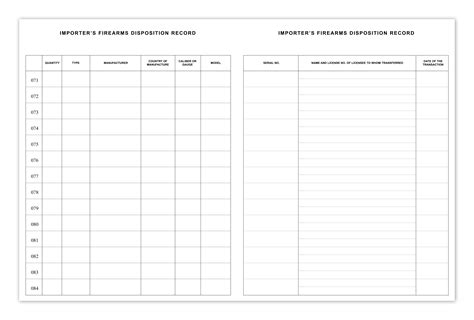 Printable Shooting Log Book Template - Printable Templates