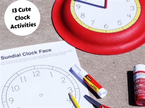 13 Cute Clock Activities Teaching Expertise