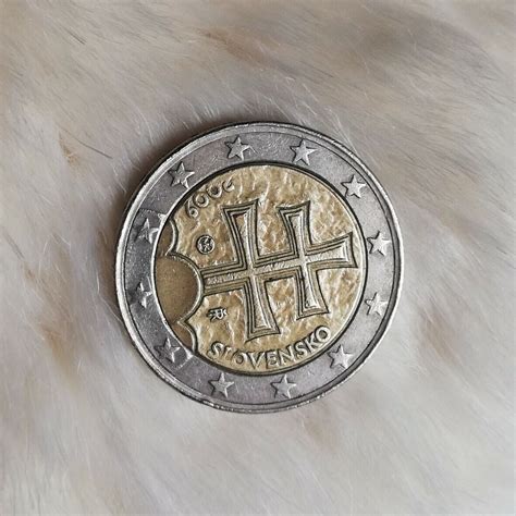 2 Euro Münze Fehlprägung Slowakei 2009 SLOVENSKO eBay