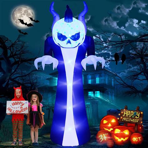 Amazon Ft Halloween Inflatables White Ghost Giant Spooky