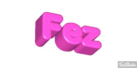 Fez Videogame Animated  Logo Designs