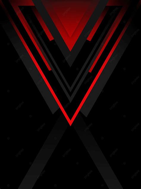 Abstract Geometric Line Red And Black Cool Background Wallpaper Image