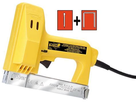 Arrow Fastener Etf50pbn Electro Matic Staple Gun Tacker