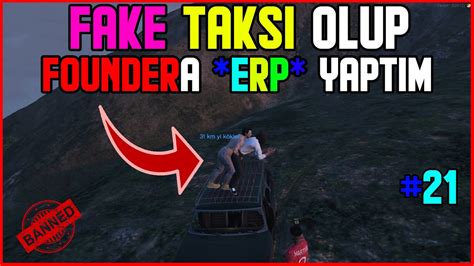 Fake Taks Olup Foundera Erp Yaptim Fivem Sunucu Troll Youtube