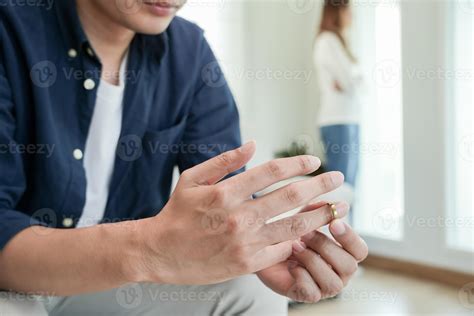 Divorce Man Remove Married Ring Couples Desperate And Disappointed After Marriage Husband