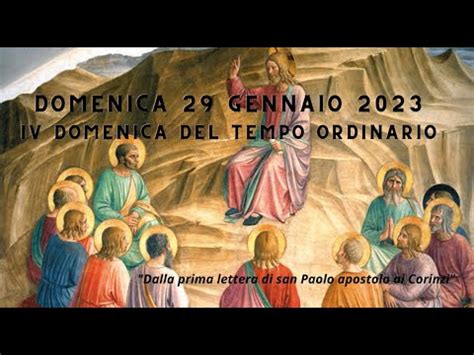 Santa Messa In Diretta Di Domenica 29 Gennaio 2023 Parrocchia Di