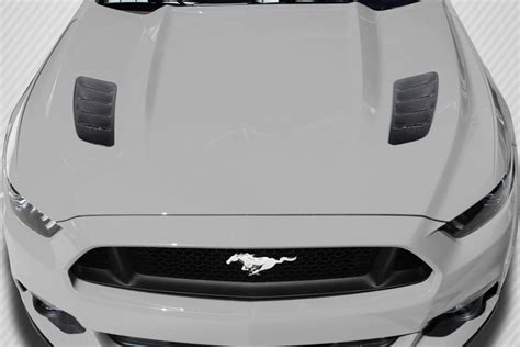 Carbon Fiber Scoop Body Kit For 2016 Ford Mustang 0 2015 2017 Ford