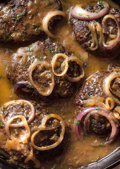 Salisbury Steak Recipe Onion Soup Mix