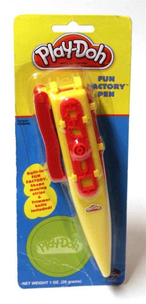 Play Doh Fun Factory Ball Point Pen Factory Sealed EBay