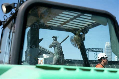 Willie McCovey Statue Returns To New Site Across Cove From Oracle Park