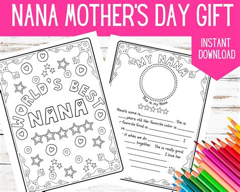 Nana Printables Printable Word Searches