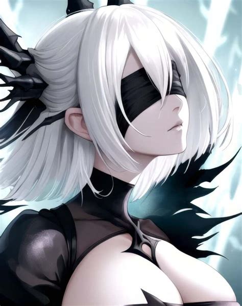 NieR Automata Nier Series Games Yorha 2b AI Ero Art