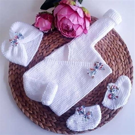 V Tement Layette Brassi Re Kimono Cache Coeur Tricot Main B B