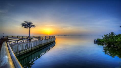 Amanecer En El Malecon Tajamar Cancun Outdoor Celestial Sunset