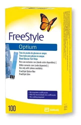 Tiras Reactivas Freestyle Optium X Cuotas Sin Inter S