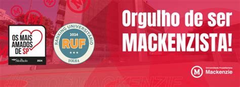 RUF 2024 Mackenzie é a melhor universidade privada de São Paulo