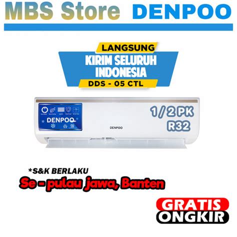 Promo Ac Split Denpoo Dds Ctl Pk Unit Only Jakarta Utara Mbs