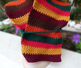 Ravelry Stripes Short Scarf Pattern By Katie Mccrochet