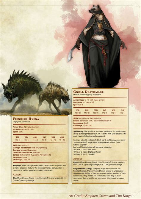 DnD 5e Homebrew Stonestrix Monsters