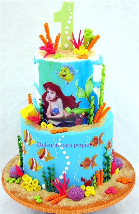 Mermaid Cake Decorated Cake By Romina Haiek Cakesdecor