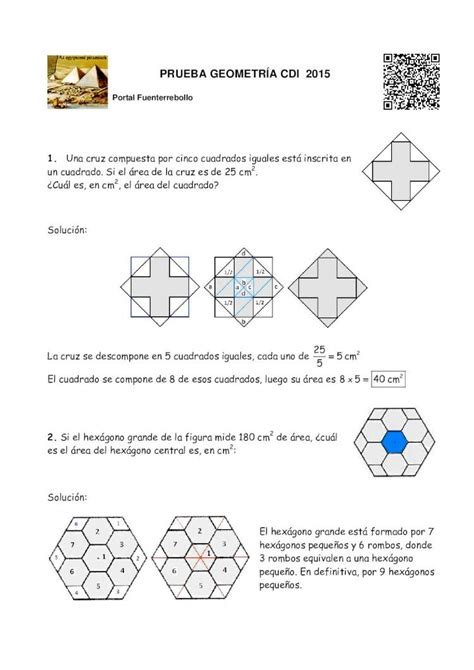 Pdf Prueba Matematicas Cdi Comunidad Madrid Geometr A