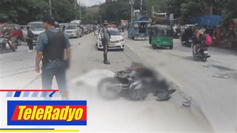 Rider Ng Motor Patay Matapos Salpukin Ng Jeep TeleRadyo YouTube