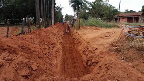 Saae Barretos Constr I Nova Linha De Recalque Da Elevat Ria No Jardim