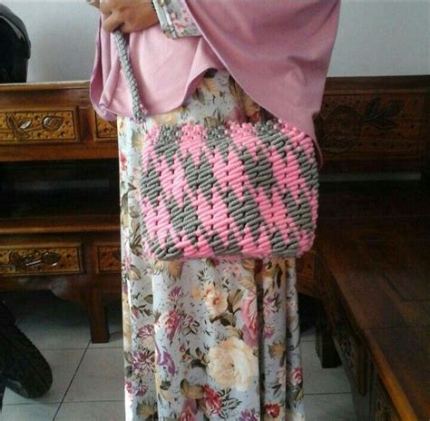 Pin Oleh Yanie Yar Di Macrame Rajutan Tas