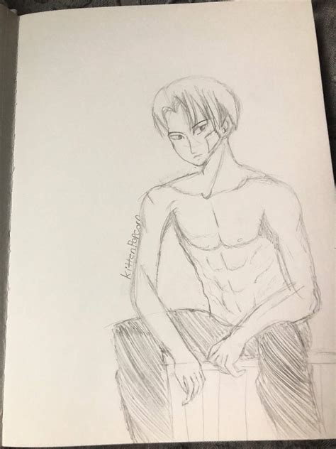 Levi Shirtless Eren X Levi Amino