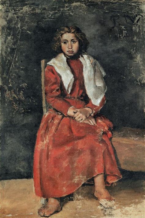 The Barefoot Girl 1895 Picasso United Kingdom