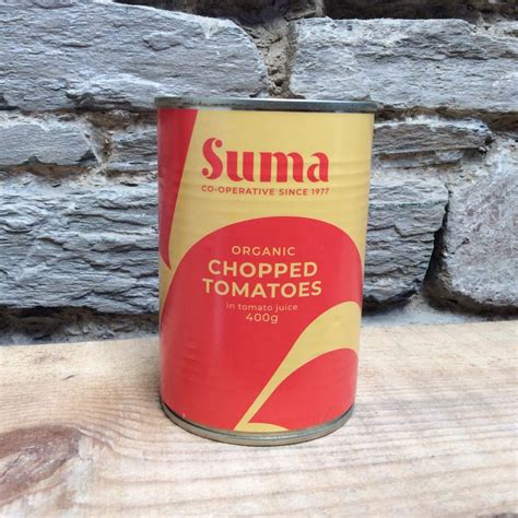 Suma Organic Chopped Tomatoes G Siop Y Pentre