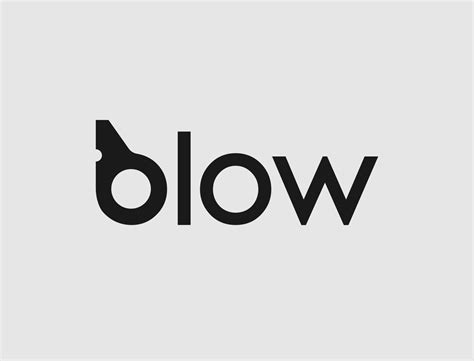 Blow Logo Concept By Mygraphiclab On Dribbble