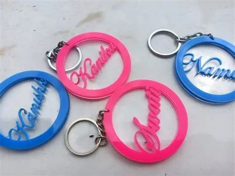 Stainless Steel Keychain And Name Plate Customized Name Keychain From