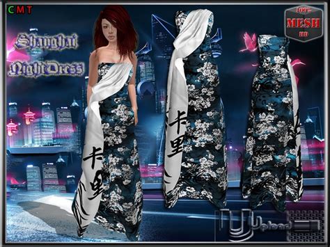 Second Life Marketplace Upload[ ] Shanghai Nightdress