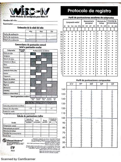 PDF Protocolos WISC IV DOKUMEN TIPS