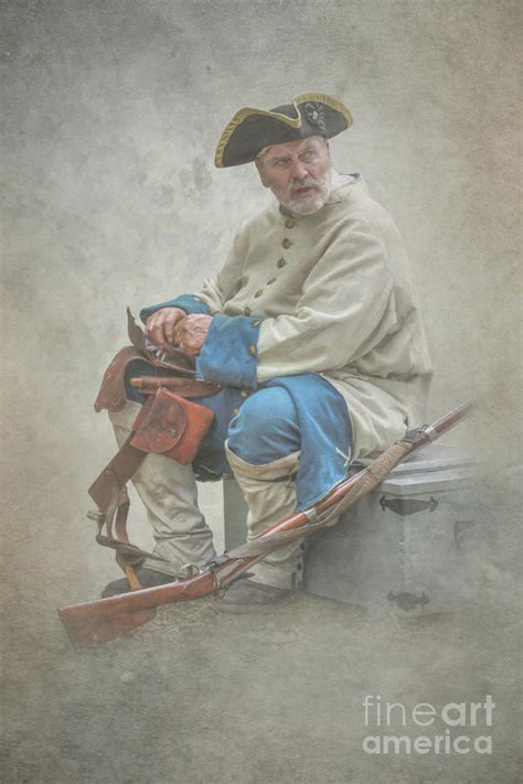 Sitting French Soldier Digital Art By Randy Steele