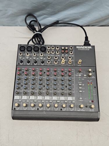 Very Nice MACKIE Micro Series 1202 VLZ 12 Channel MIc Line Mixer Made